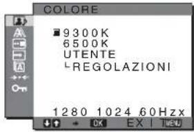 SONY SDMHX75 - Regolazione di COLORE - 1