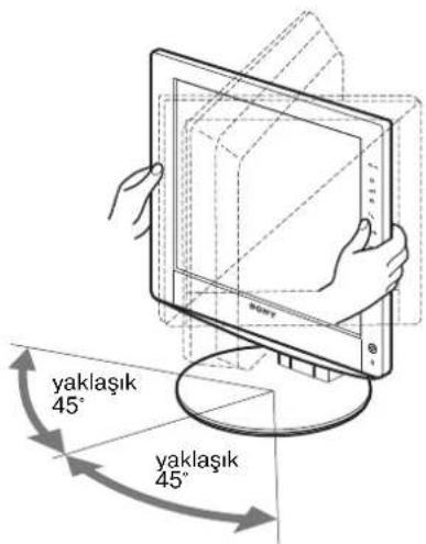 SONY SDMHX75 - Kurulum 6: Eğikliği ve açıyı ayarlama - 2