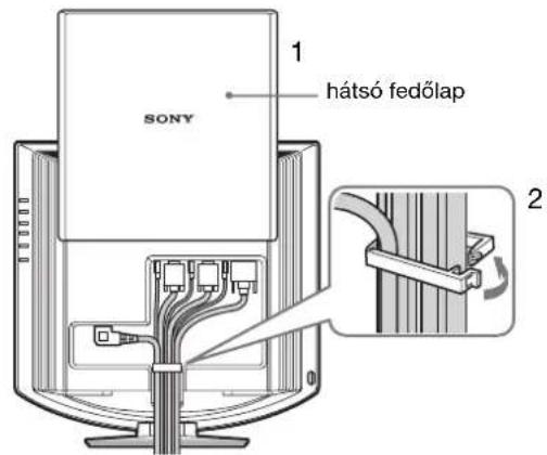 SONY SDMHX75 - lépés: Kösse össze a kábeleket - 1
