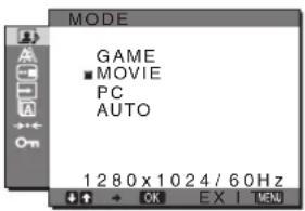 SONY SDMHX75 - MENU düğmesine basın. - 1