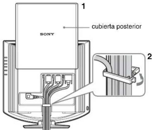 SONY SDMHX75 - Paso 4: Agrupación de los cables - 1
