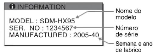 SONY SDMHX75 - Exemplo - 2