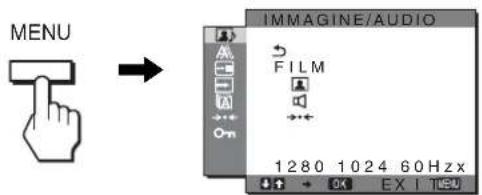SONY SDMHX75 - Modalità di spostamento all'interno del menu - 1