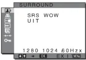 SONY SDMHX75 - SURROUND aanpassen - 1