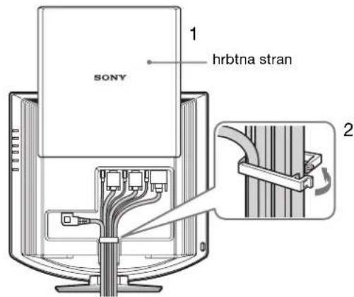 SONY SDMHX75 - Nastavitev 4:Združite kable - 1