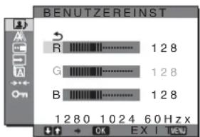 SONY SDMHX75 - Feineinstellen der Farbtemperatur - 1
