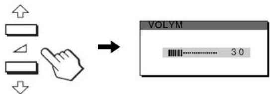 SONY SDMHX75 - När ingen meny visas på skärmen trycker du på ↓/↑-knapparna. - 1