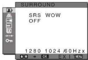 SONY SDMHX75 - SURROUND ayarlama - 1