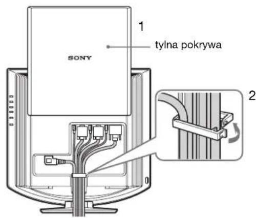 SONY SDMHX75 - Konfiguracja 4:Zbieranie przewodów i kabli - 1