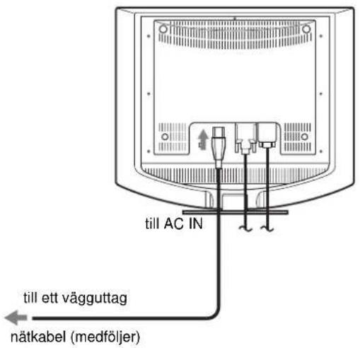 SONY SDMHS94P - Steg 2:Ansluta nätkabeln - 2