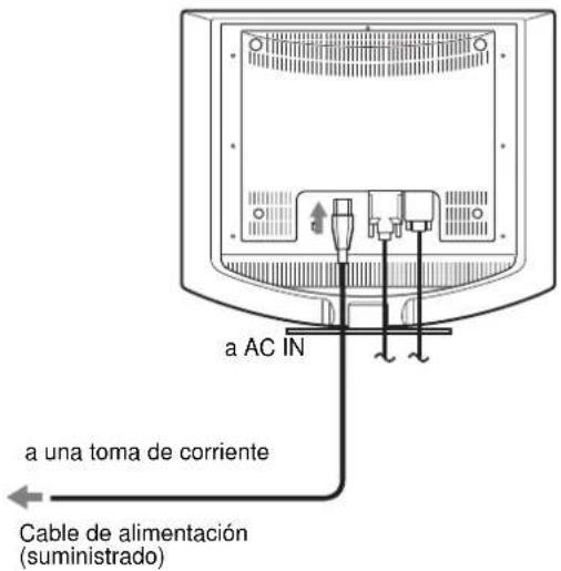 SONY SDMHS94P - Paso 2: Conexión del cable de alimentación - 2