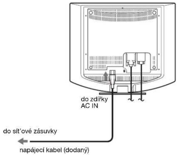 SONY SDMHS94P - Instalace 2: Připojte napájecí kabel - 1