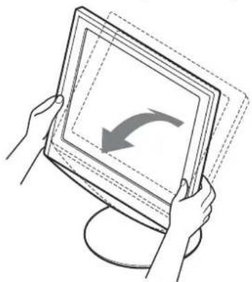 SONY SDMHS94P - Adjusting the tilt - 2