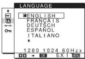 SONY SDMHS94P - LANGUAGE (16. oldal) - 1