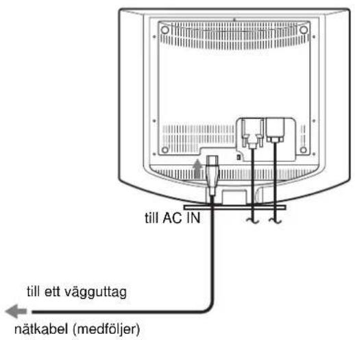 SONY SDMHS94P - Steg 2:Ansluta nätkabeln - 1