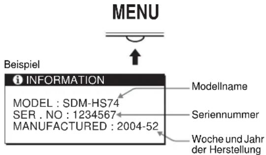 SONY SDMHS94P - Anzeigen von Informationen zu diesem Monitor - 1