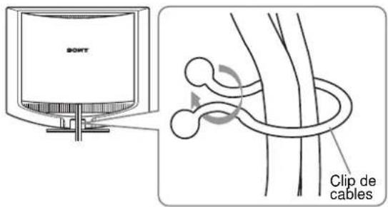 SONY SDMHS94P - Agrupe los cables. - 1