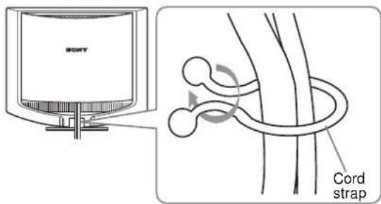 SONY SDMHS94P - Bundle the cables and cords. - 1