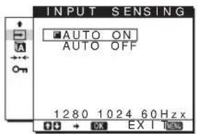 SONY SDMHS94P - INPUT SENSING → (sayfa 14) - 1