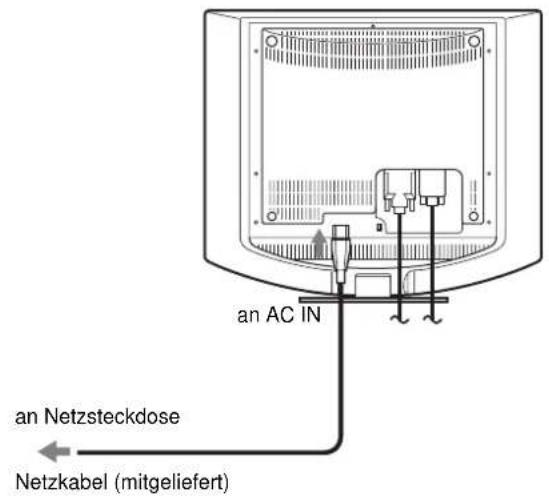 SONY SDMHS94P - Schritt 2:Anschließen des Netzkabels - 1