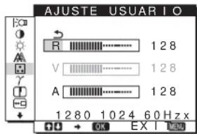 SONY SDMHS94P - Ajuste más preciso de la temperatura de color (AJUSTE USUARIO) - 1
