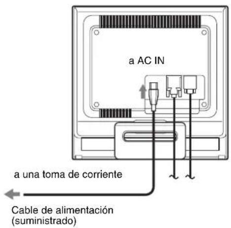 SONY SDMHS75D - Paso 3: Conexión del cable de alimentación - 1