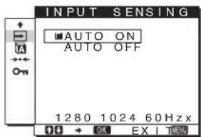 SONY SDMHS75D - INPUT SENSING (sayfa 14) - 1