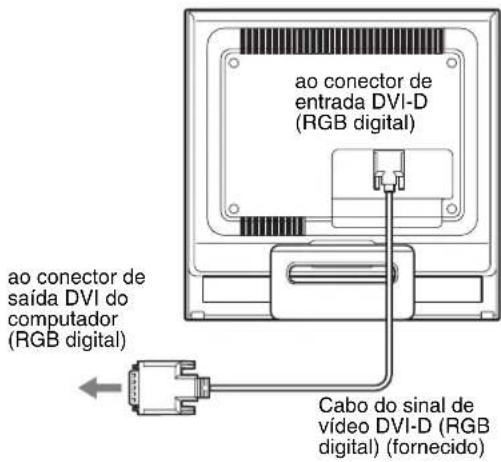SONY SDMHS75D - Ligue um computador equipado com um conector de saía DVI (RGB digital) - 1