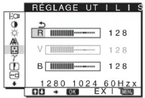 SONY SDMHS75D - Réglage précis de la température des couleurs (réglage utilisa) - 1