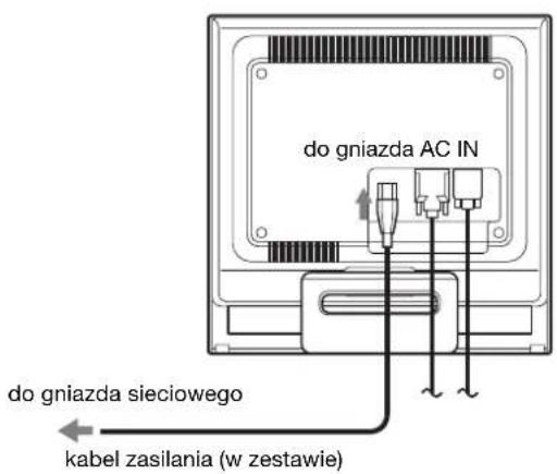 SONY SDMHS75D - Konfiguracja 3: Podłuczanie kabla zasilania - 1