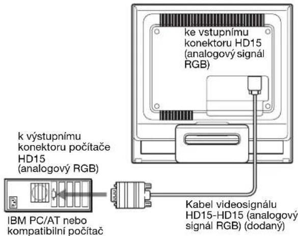SONY SDMHS75D - Pripojeni k počitači IBM PC/AT nebo kompatibilnému počitači - 1