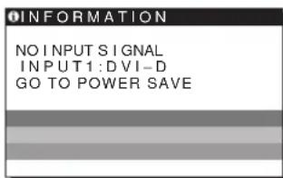 SONY SDMHS74P - Jeśli na ekranie wyświetlany jest komunikat NO INPUT SIGNAL - 1