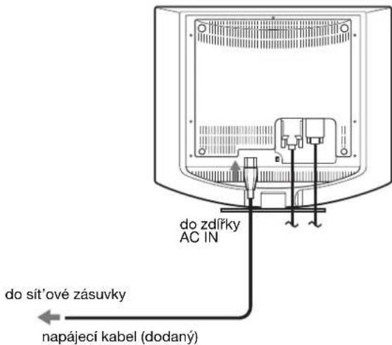 SONY SDMHS74P - Instalace 2: Připojte napájecí kabel - 1
