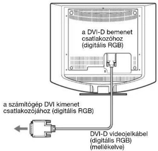 SONY SDMHS74P - Csatlakoztasson egy DVI kimeneti csatlakozóval (digitális RGB) ellátott számítógépet - 1