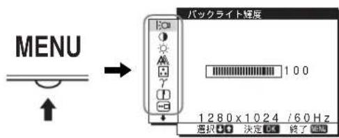 SONY SDMHS74P - メニュー操作のしかた - 1