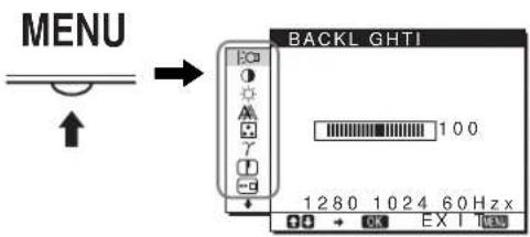 SONY SDMHS74P - Pomikanje po meniju - 1