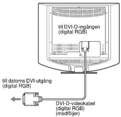 SONY SDMHS74P - Anslut en dator som har en DVI-utgång (digital RGB) - 1