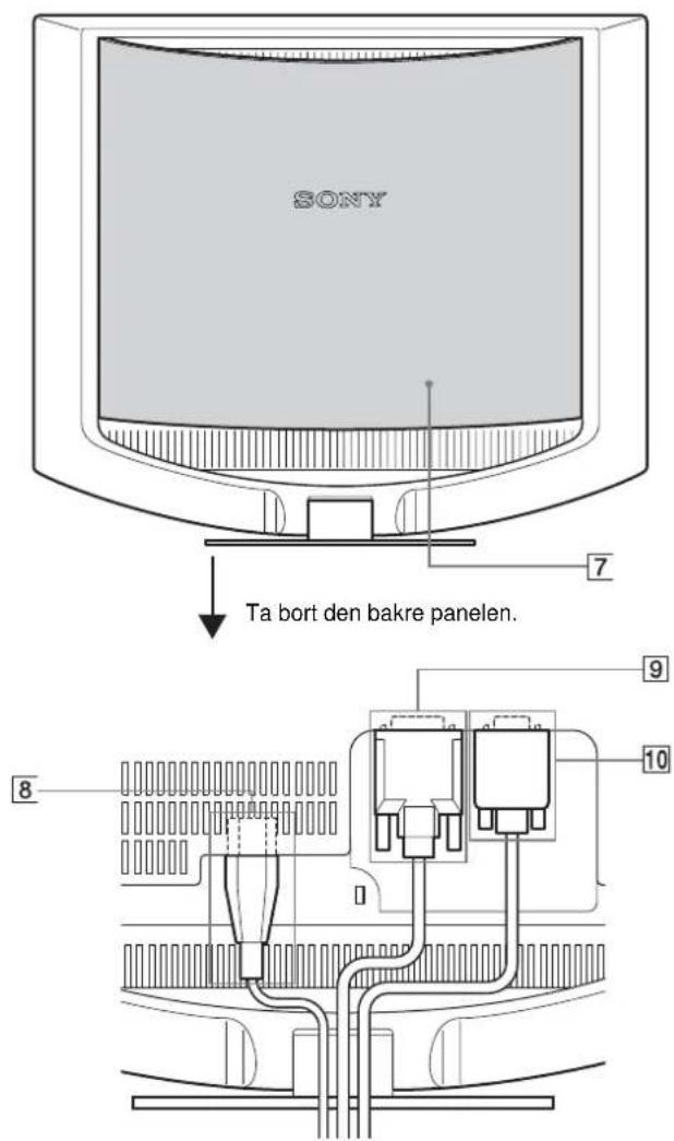 SONY SDMHS74P - LCD-skärmens baksida - 1