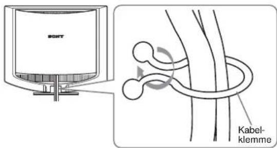 SONY SDMHS74P - Schritt 3:Befestigen der Kabel und Anbringen der hinteren Abdeckung - 1
