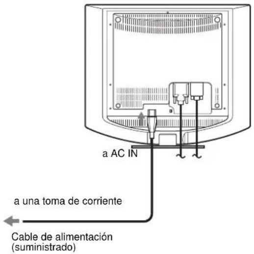 SONY SDMHS74P - Paso 2: Conexión del cable de alimentación - 1