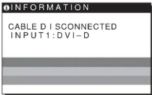 SONY SDMHS74P - If CABLE DISCONNECTED appears on the screen - 1