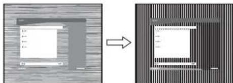 SONY SDMG96X - Adjust the picture's sharpness and position manually (PITCH/PHASE/H CENTER/VCENTER) - 2
