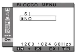SONY SDMG96X - Menu BROCCO MENU - 1