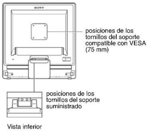 SONY SDMG96X - ■ Uso del soporte compatible con VESA - 1