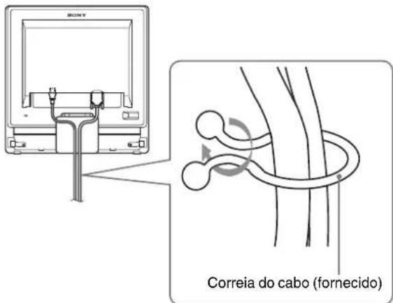 SONY SDMG96X - Junte os cabos e os fios. - 1