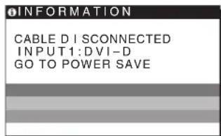 SONY SDMG96X - Pokud se na obrazovce zobrazi zprava CABLE DISCONNECTED - 1
