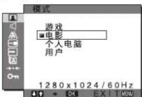 SONY SDMG96X - ■模式菜单 - 1
