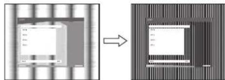 SONY SDMG96X - Geçerli giriş sinyali icin, daha ileri otomatik görtunj kalitesi ayarlın yapabilirsiniz (AUTO ADJUST) - 1
