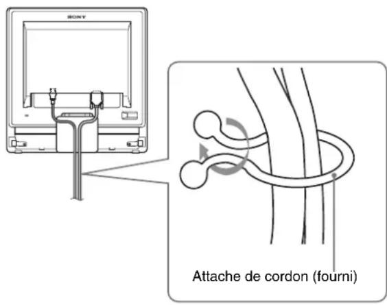 SONY SDMG96X - Regroupez les cables et les cordons. - 1