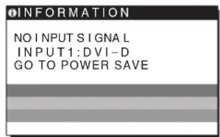 SONY SDMG96X - Se NO INPUT SIGNAL surgir no ecra - 1